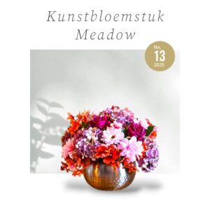 Kunstbloemen Arrangement Rond