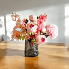 Kunstbloemen vaas Phoebe (inclusief vaas) - Afbeelding 2