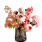 Kunstbloemen vaas Phoebe (inclusief vaas) - Afbeelding 3