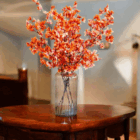 Complete set kunstbloemen - Vaas Bruin - met Bruine Takken - Afbeelding 2
