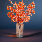 Complete set kunstbloemen - Vaas Bruin - met Bruine Takken - Afbeelding 4