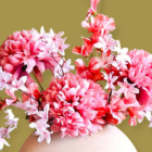 Kunstbloemen Evie inclusief vaas - Afbeelding 2