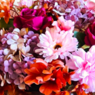 Kunstbloemen Arrangement Rond - Afbeelding 2