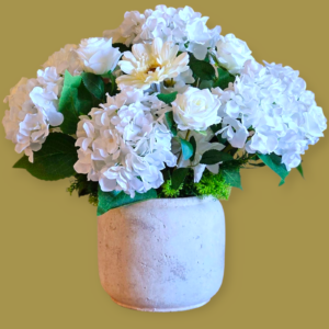 Kunstbloemen arrangement