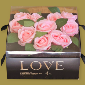 Kunstbloemen Geschenkdoos