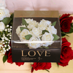 Kunstbloemen Geschenkdoos - Afbeelding 2
