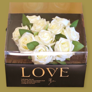 Kunstbloemen Geschenkdoos