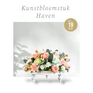 Kunstbloemen Tafel arrangement Rond