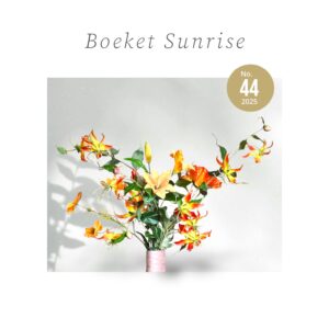 Kunstbloemen Boeket Sunrise