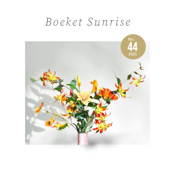 Kunstbloemen Boeket Sunrise