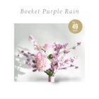 Kunstbloemen Boeket Purple Rain - Afbeelding 2