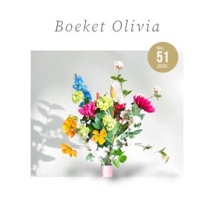Kunstbloemen Boeket Olivia