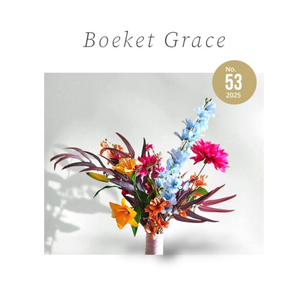 Kunstbloemen Boeket Grace