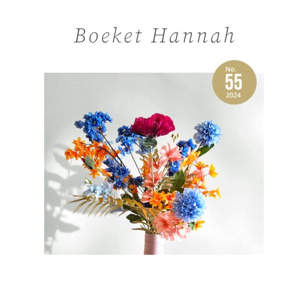 Kunstbloemen Boeket Hannah-Prachtig onderhoudsvriendelijk kunstboeket
