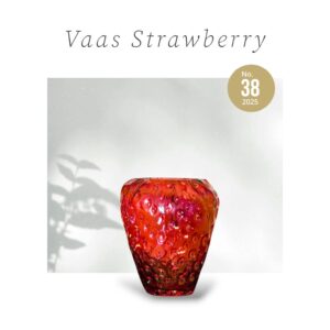 Aardbei Vaas Rood - 26 cm | Colmore
