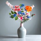 Kunstbloemen Boeket Victoria - Afbeelding 4