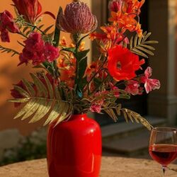 Kunstbloemen Boeket Chloe - Afbeelding 4