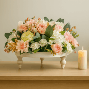 Bloemige stilte - kunstrouwwerk